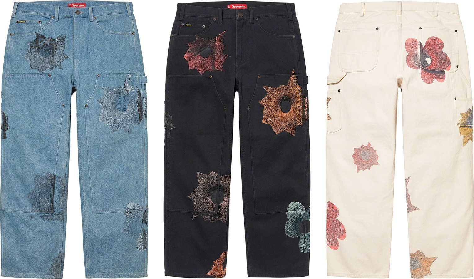 Nate Lowman Double Knee Painter Pant